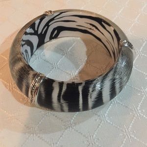 Brighton Zebra slip on Bangle